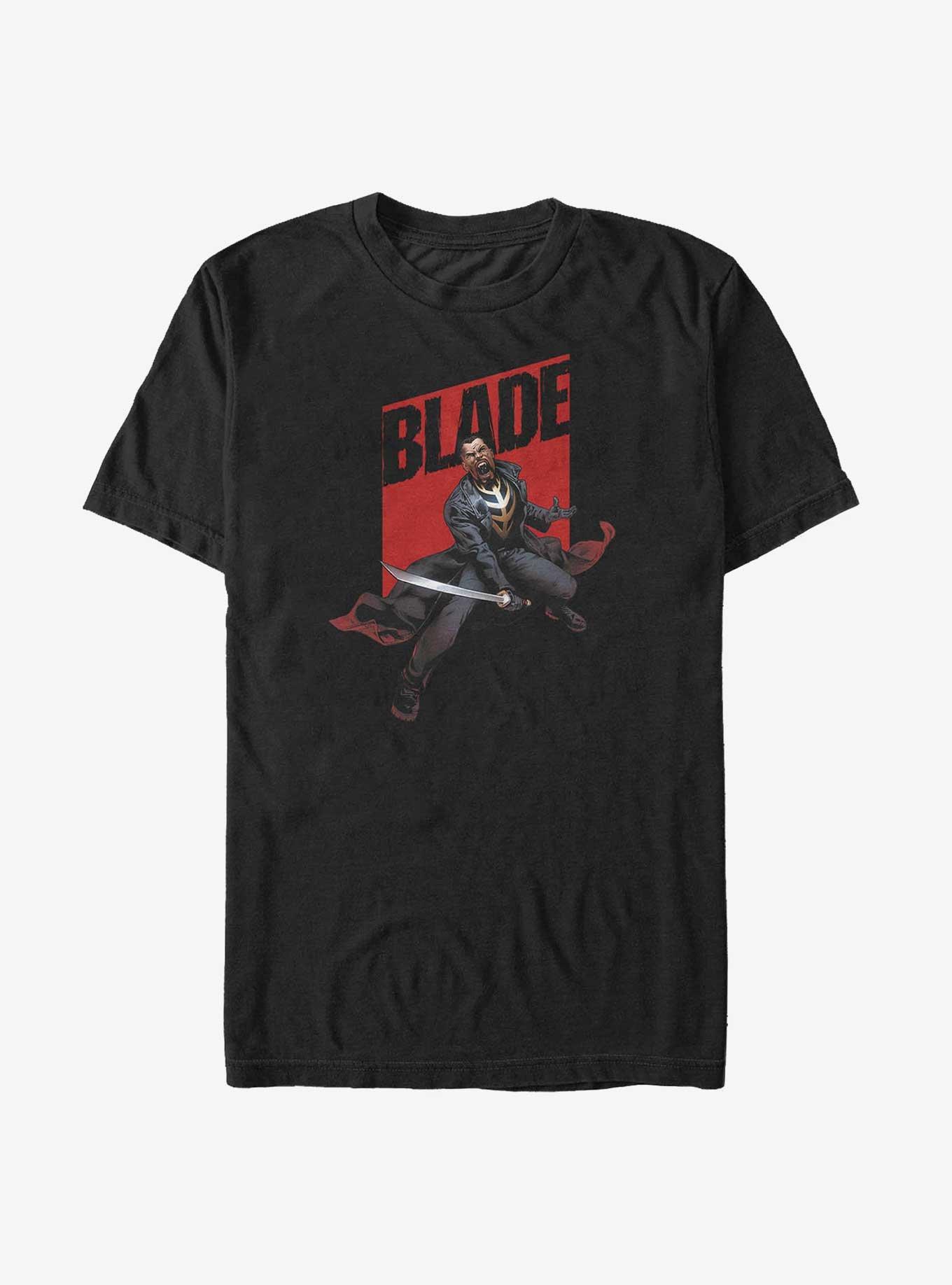 Marvel Blade Rage Blade Big & Tall T-Shirt, BLACK, hi-res