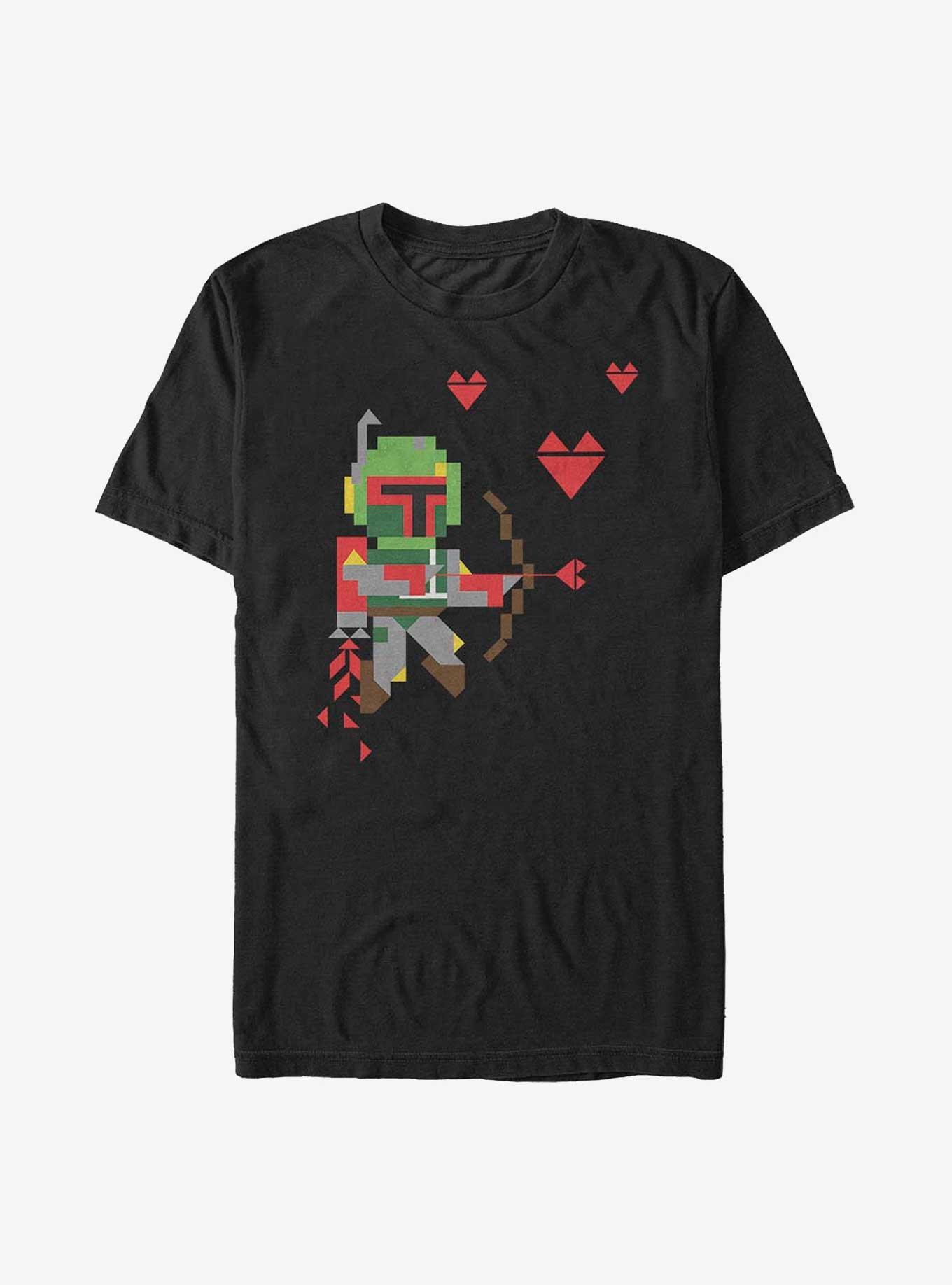 Star Wars Boba Fett Cupid Love Big & Tall T-Shirt