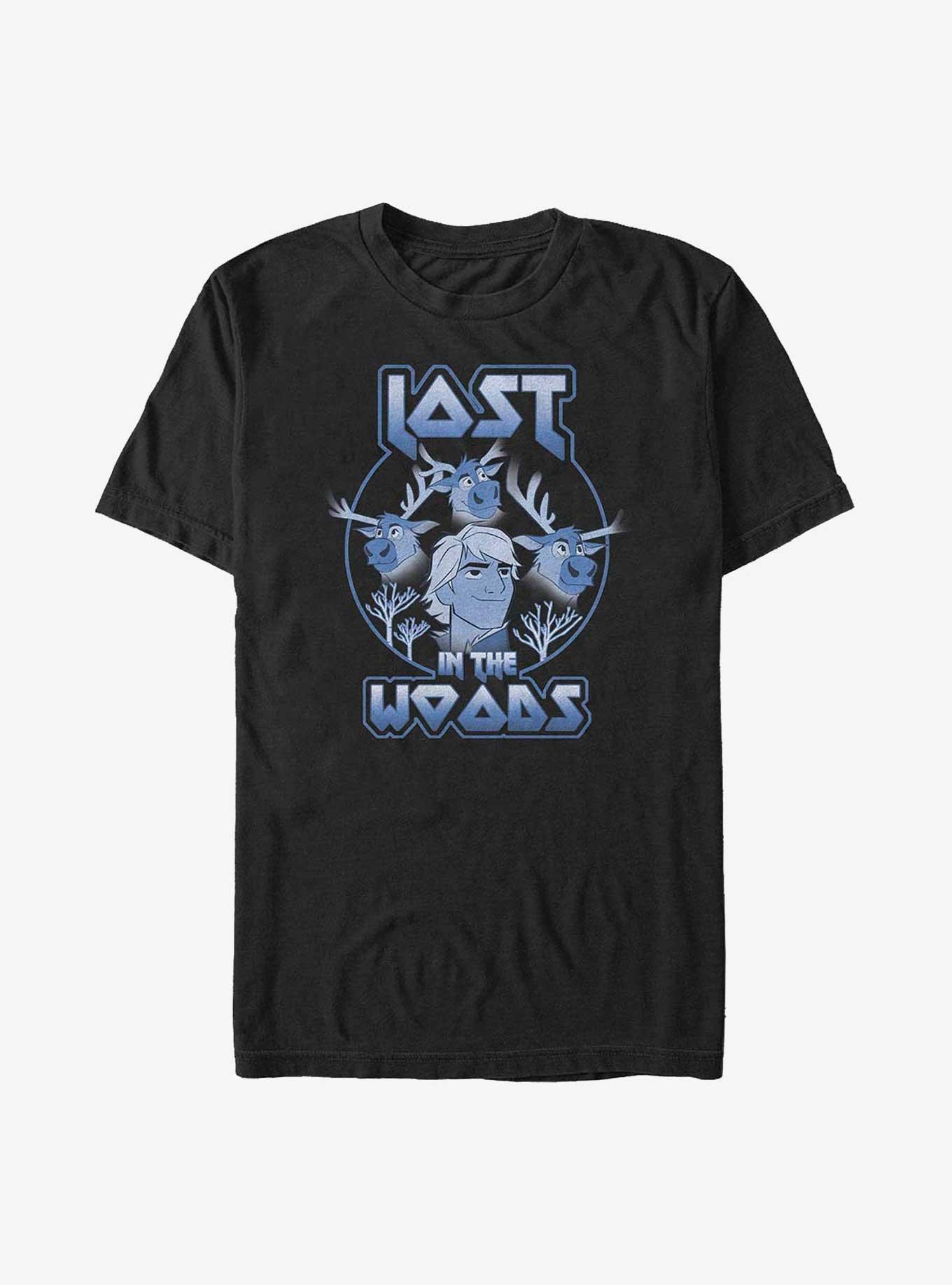 Disney Frozen 2 Lost In The Woods Kristoff & Sven Band Big & Tall T-Shirt, , hi-res
