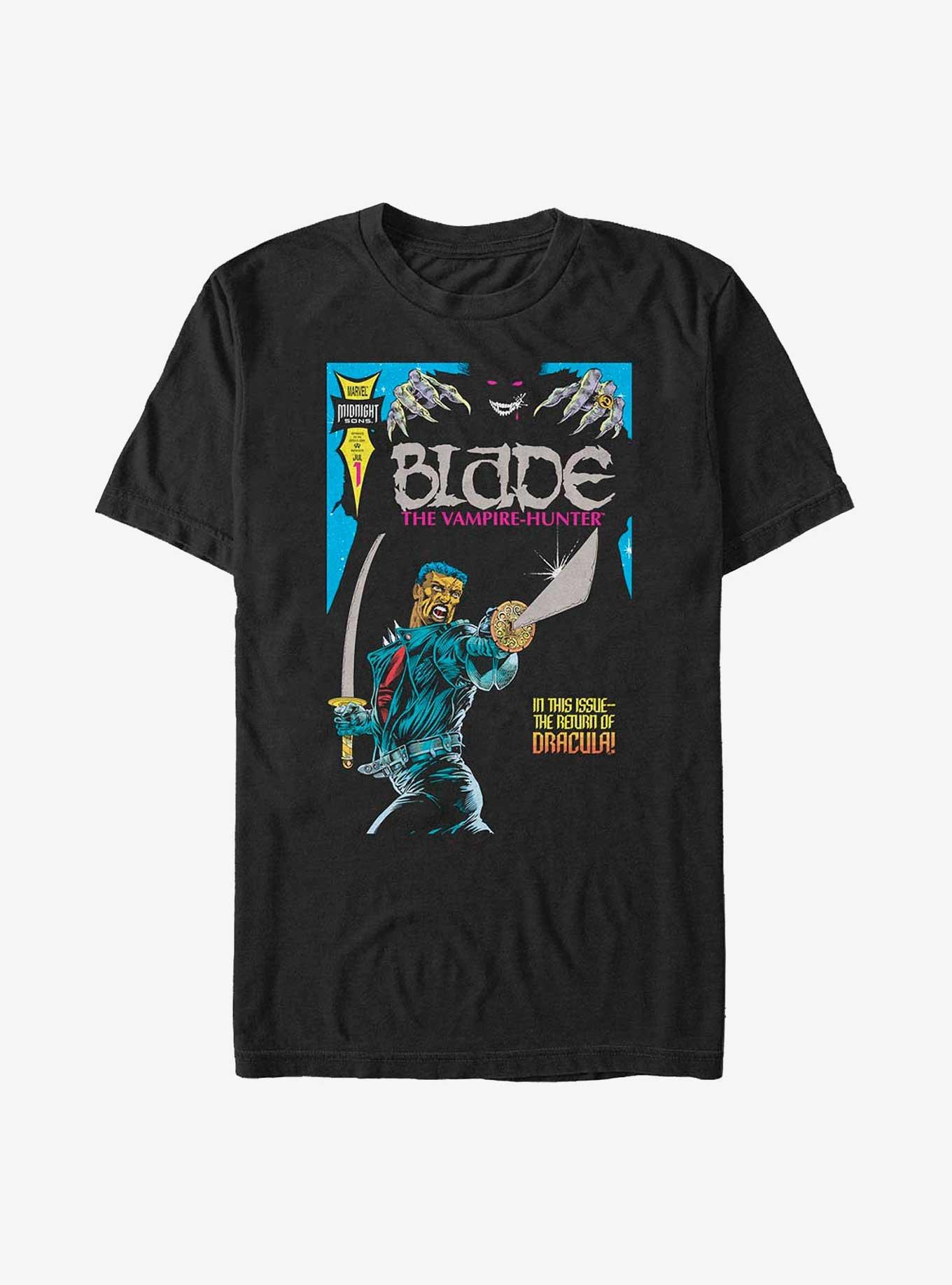 Marvel Blade Comic Cover Big & Tall T-Shirt