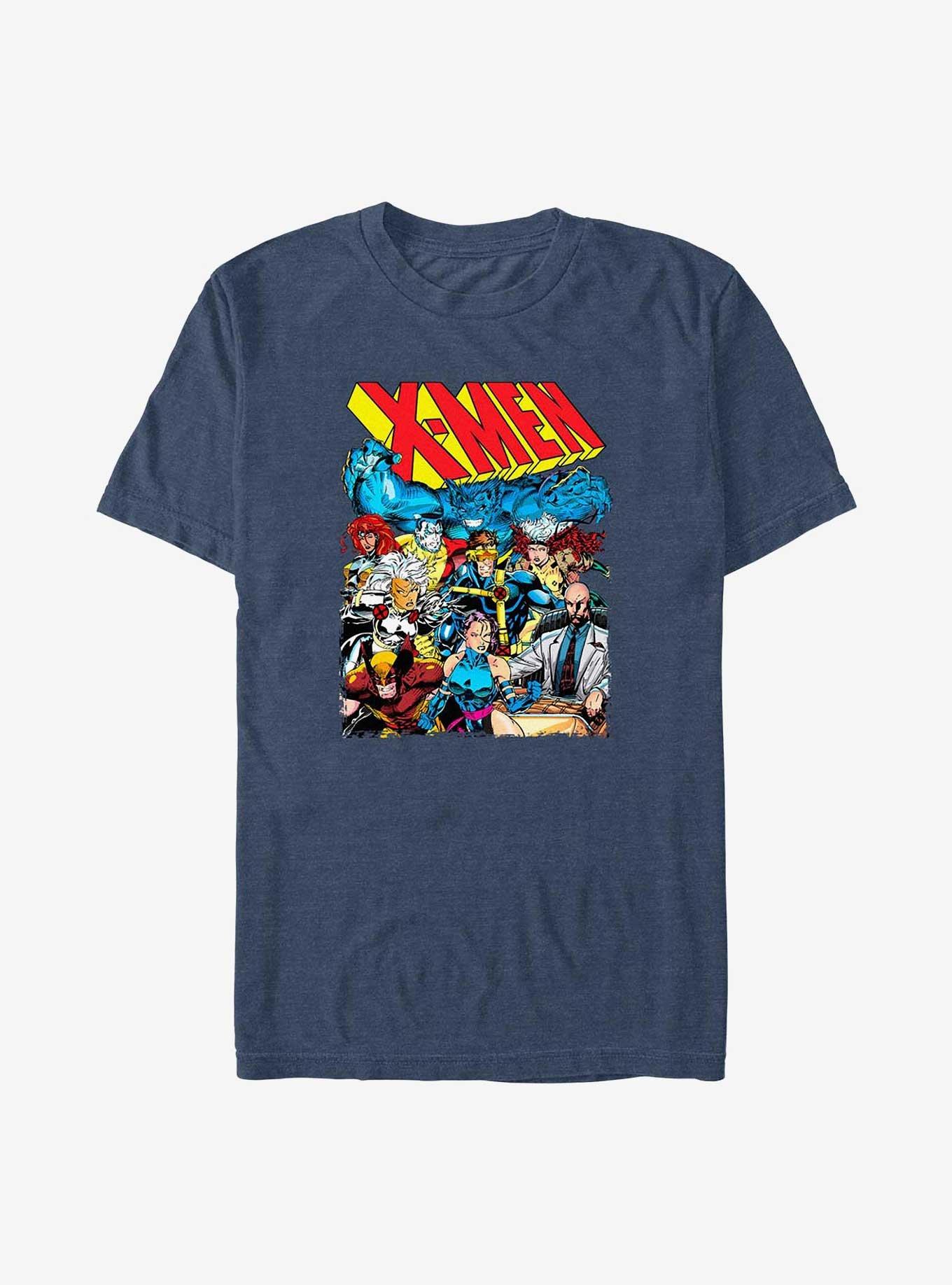 X-Men Team Members Of X Big & Tall T-Shirt