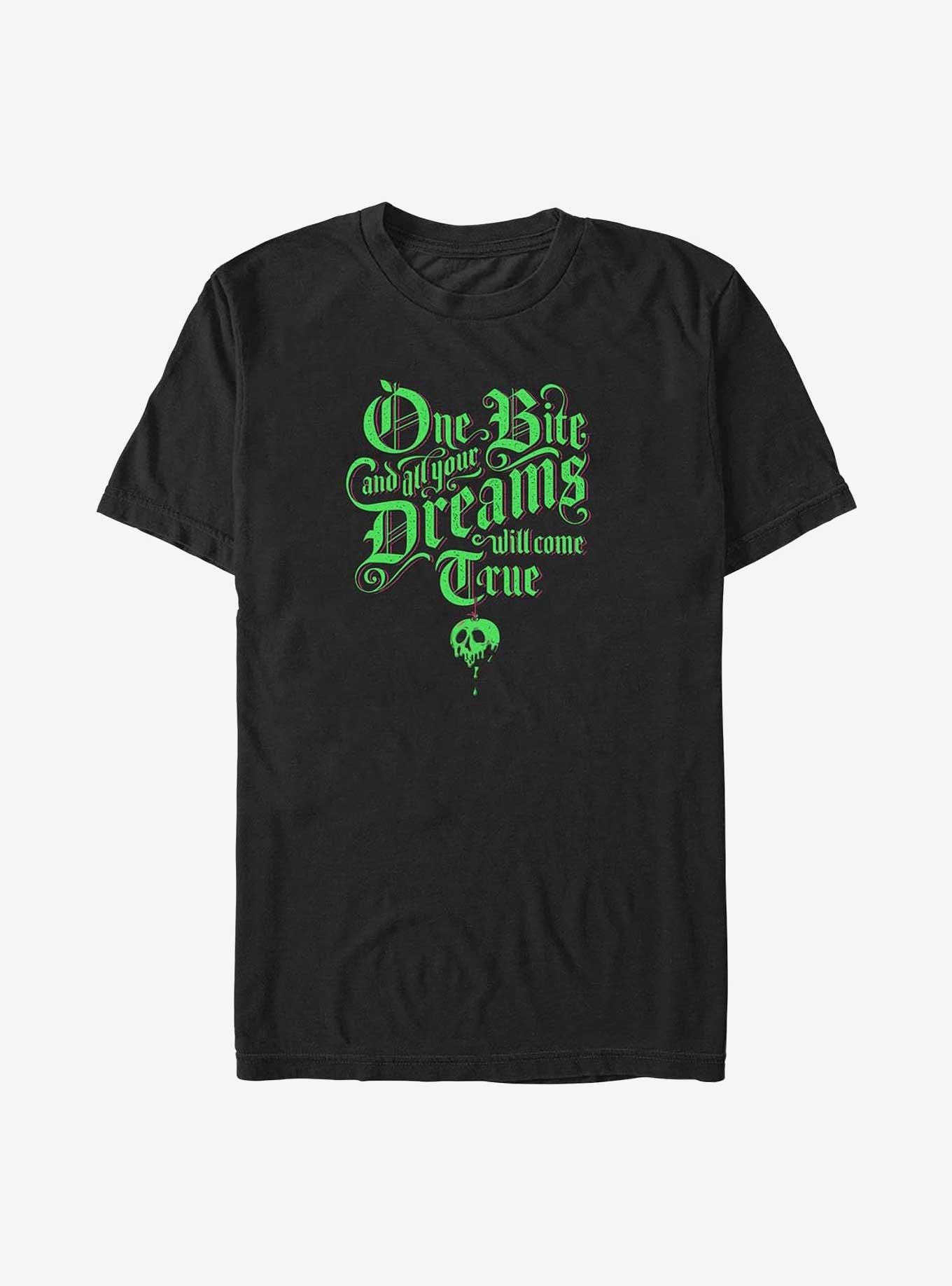 Disney Snow White & The Seven Dwarfs Sleeping Death Big & Tall T-Shirt, BLACK, hi-res