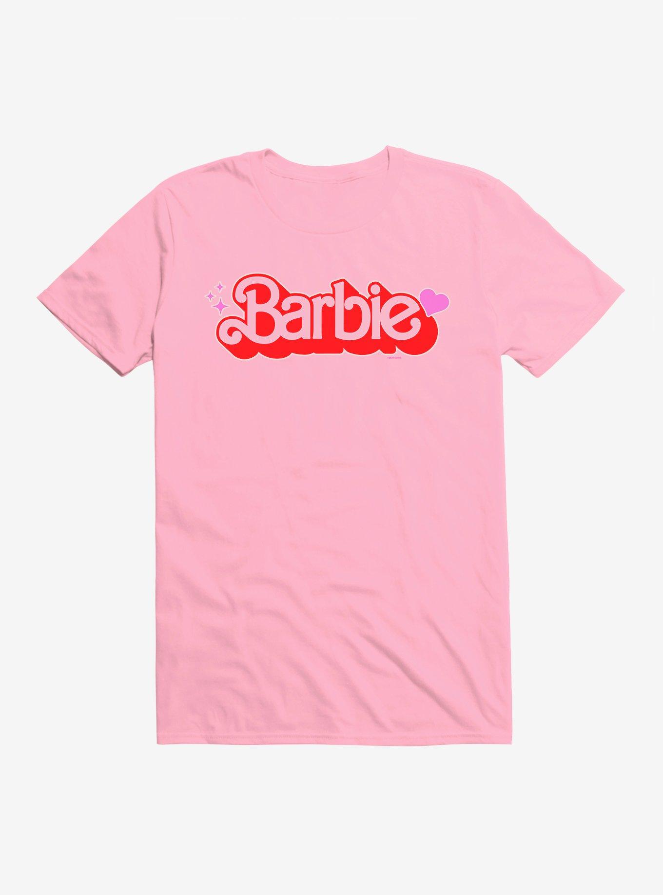 Barbie Red Heart Logo T-Shirt