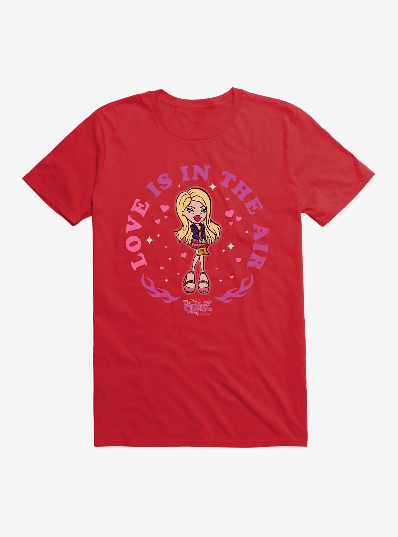 Bratz Love Is In The Air Cloe T-Shirt, RED, hi-res