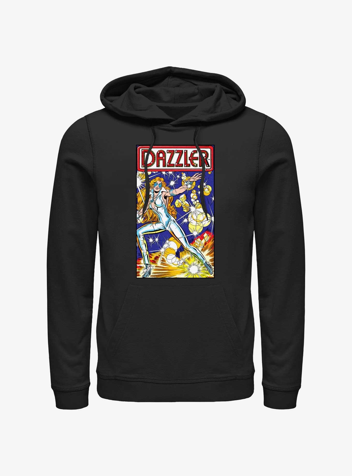 Marvel Dazzler Classic Cover Comic 20 Hoodie, BLACK, hi-res