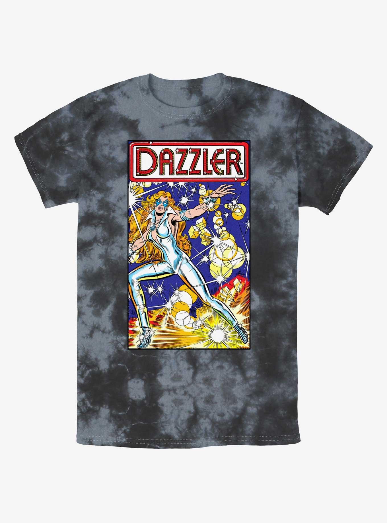 Marvel Dazzler Classic Cover Comic 20 Tie-Dye T-Shirt
