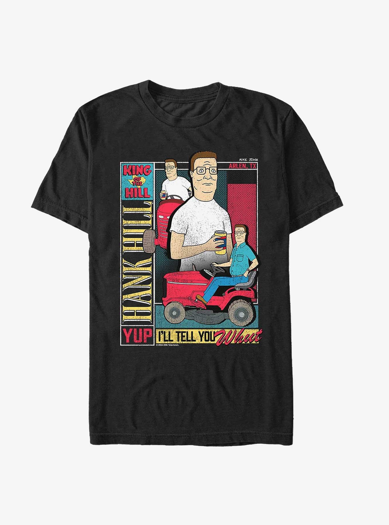 King of the Hill Hank Boxed T-Shirt, BLACK, hi-res