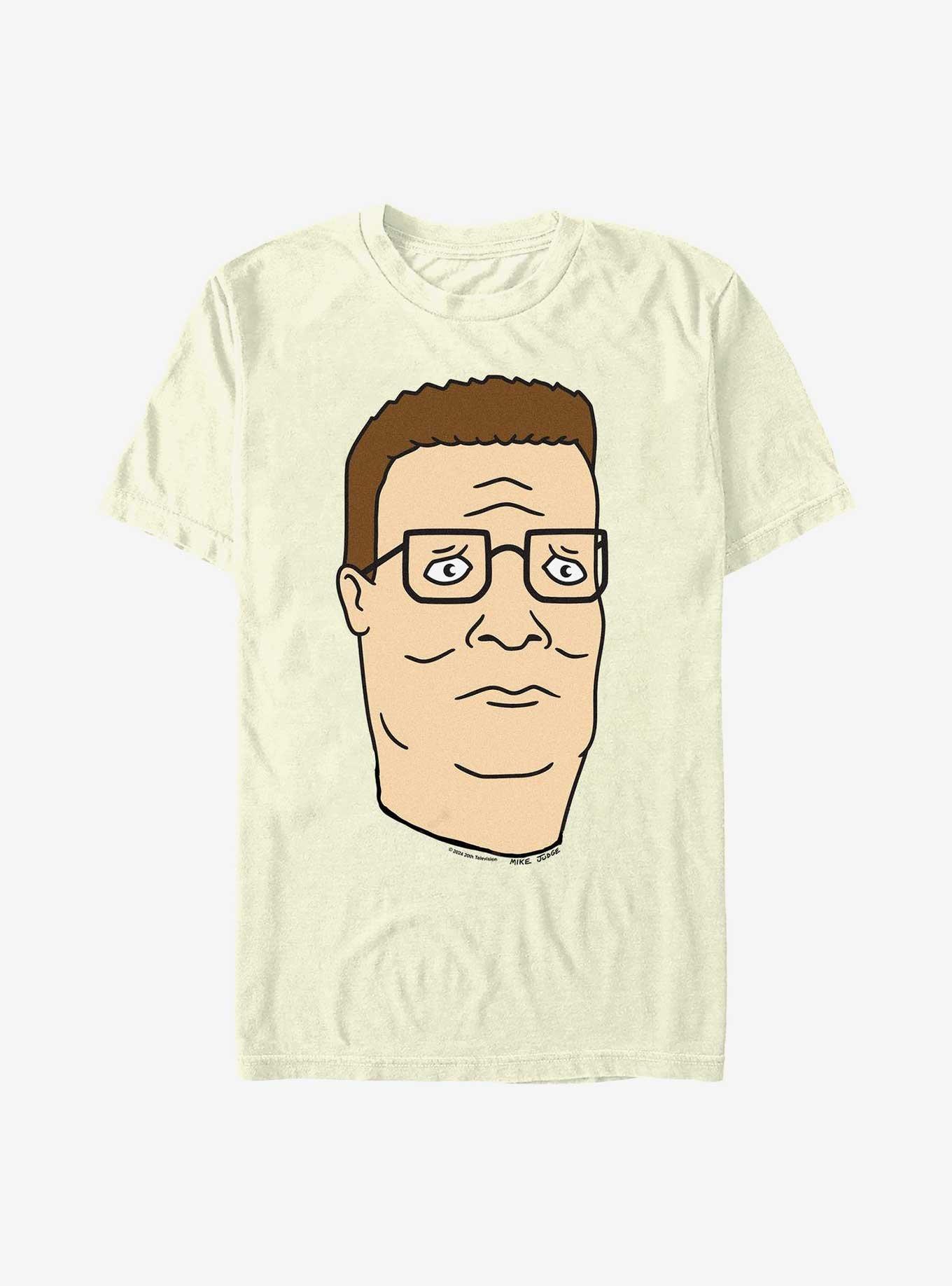 King of the Hill Hank Face T-Shirt, NATURAL, hi-res