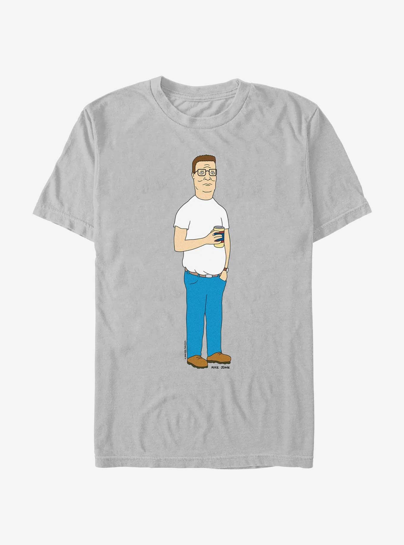 King of the Hill Hank T-Shirt, SILVER, hi-res