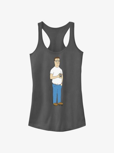 King of the Hill Hank Girls Tank - GREY | Hot Topic