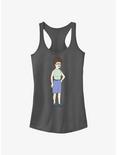 King of the Hill Peggy Girls Tank, CHARCOAL, hi-res