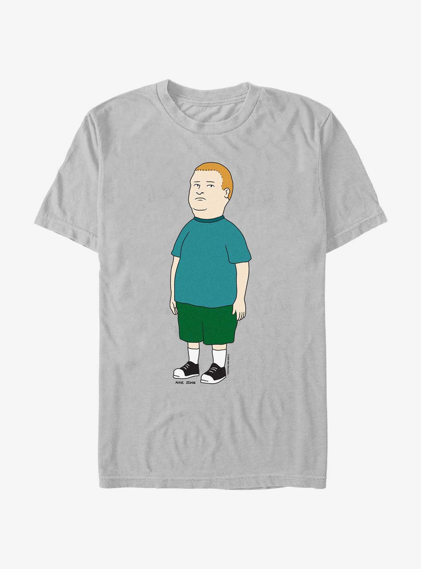 King of the Hill Bobby T-Shirt, SILVER, hi-res