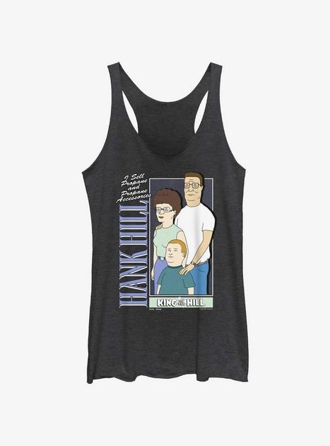 King of the Hill Family Group Girls Tank - BLACK | Hot Topic