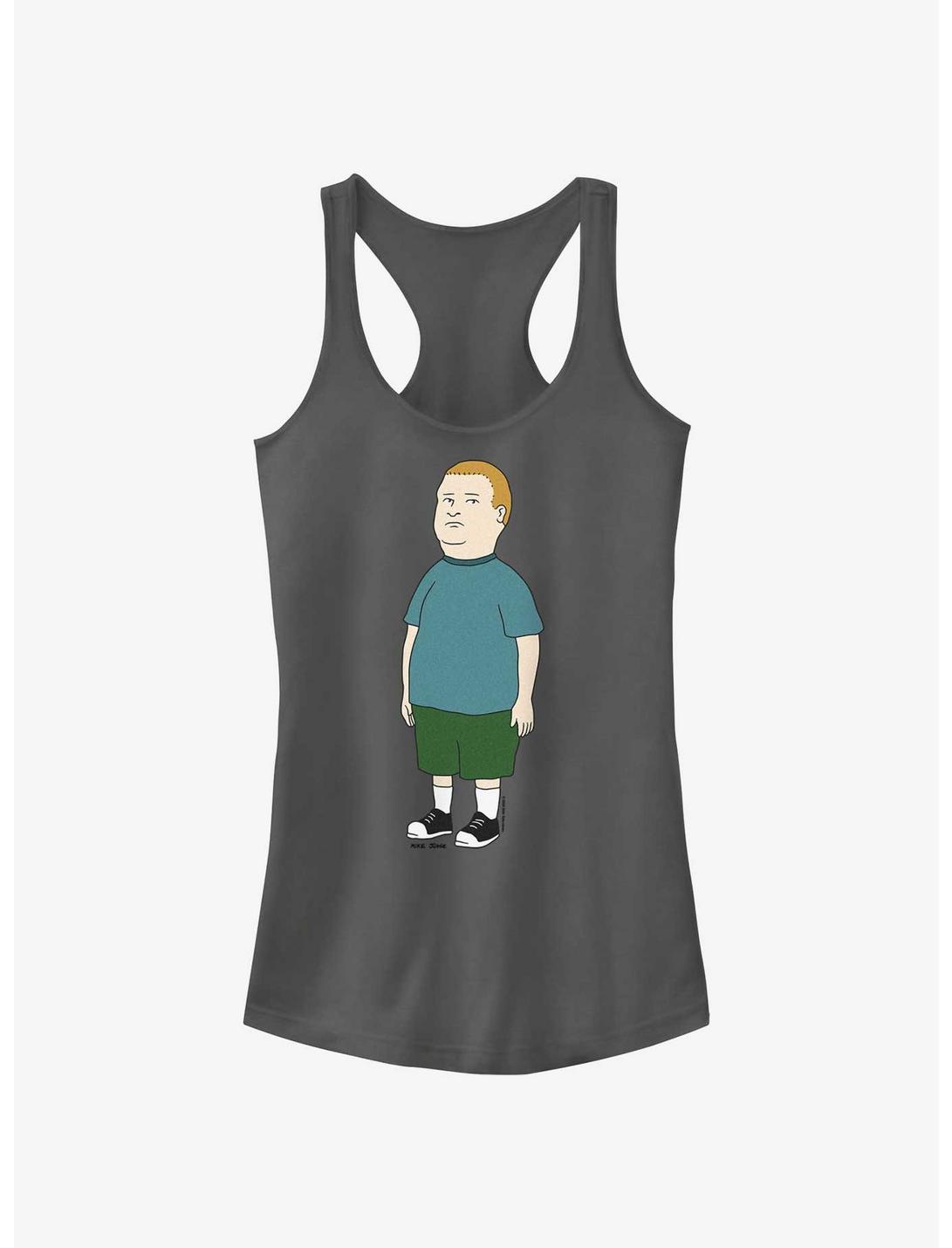 King of the Hill Bobby Girls Tank, CHARCOAL, hi-res