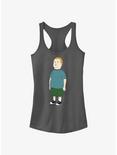 King of the Hill Bobby Girls Tank, CHARCOAL, hi-res