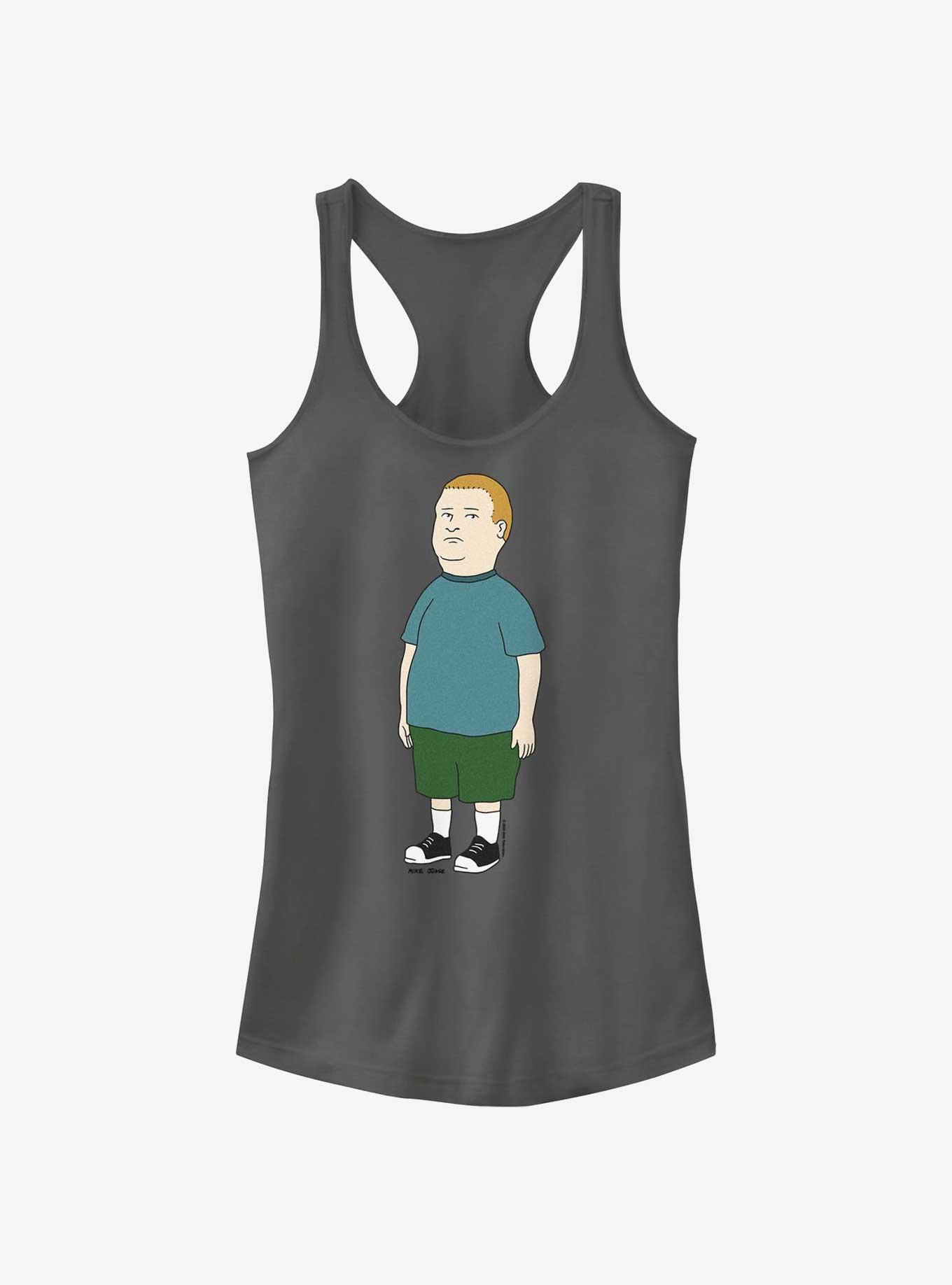 King of the Hill Bobby Girls Tank, CHARCOAL, hi-res