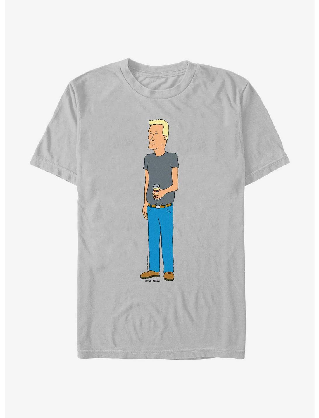 King of the Hill Boomhauer T-Shirt, SILVER, hi-res