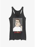King of the Hill Hank Hill Quote Box Girls Tank, BLK HTR, hi-res