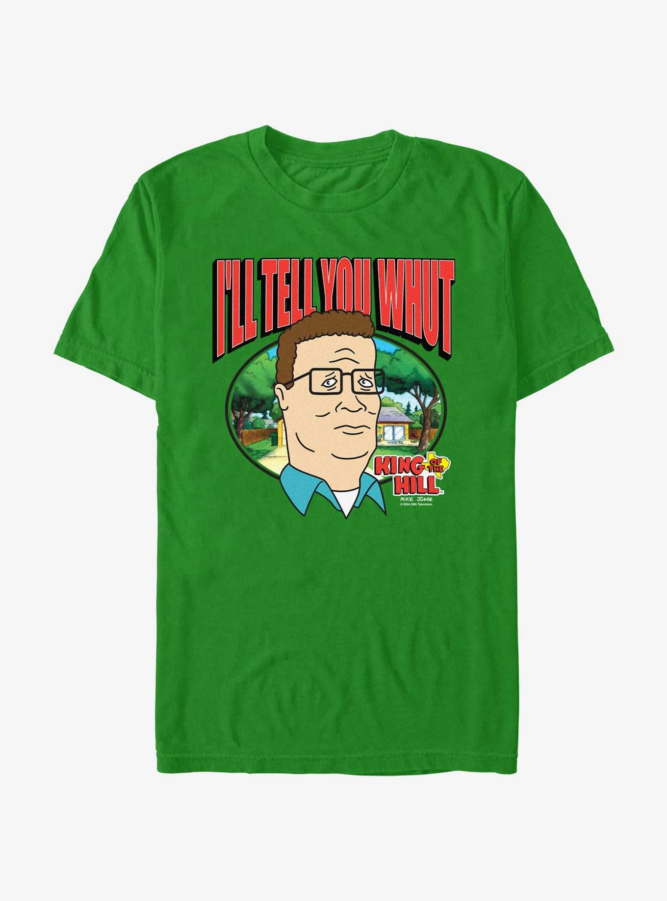 King of the Hill Hank Whut T-Shirt, KELLY, hi-res