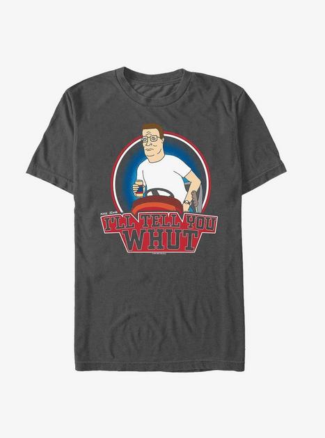 King of the Hill Hank Tell Ya Whut T-Shirt - GREY | Hot Topic