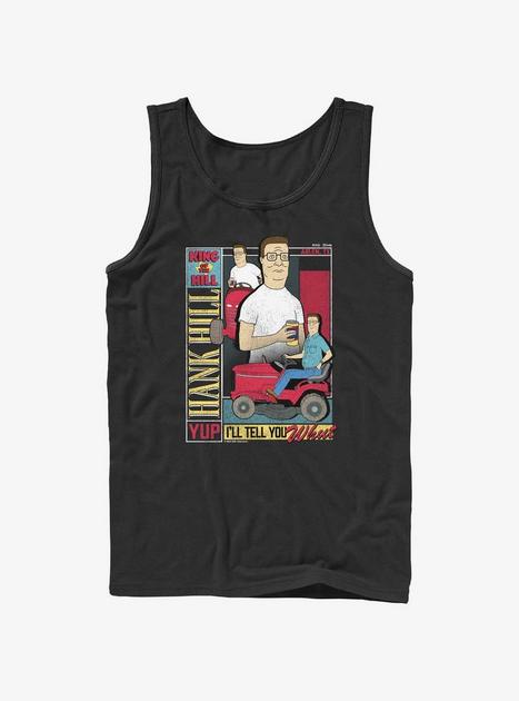 King of the Hill Hank Boxed Tank - BLACK | Hot Topic
