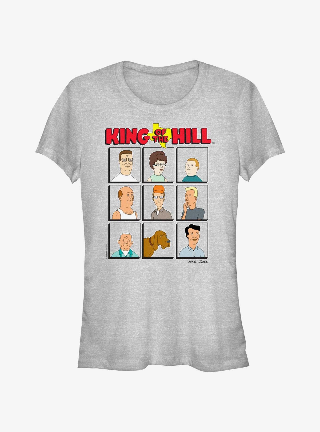 King of the Hill Nine Neighbors Girls T-Shirt, ATH HTR, hi-res