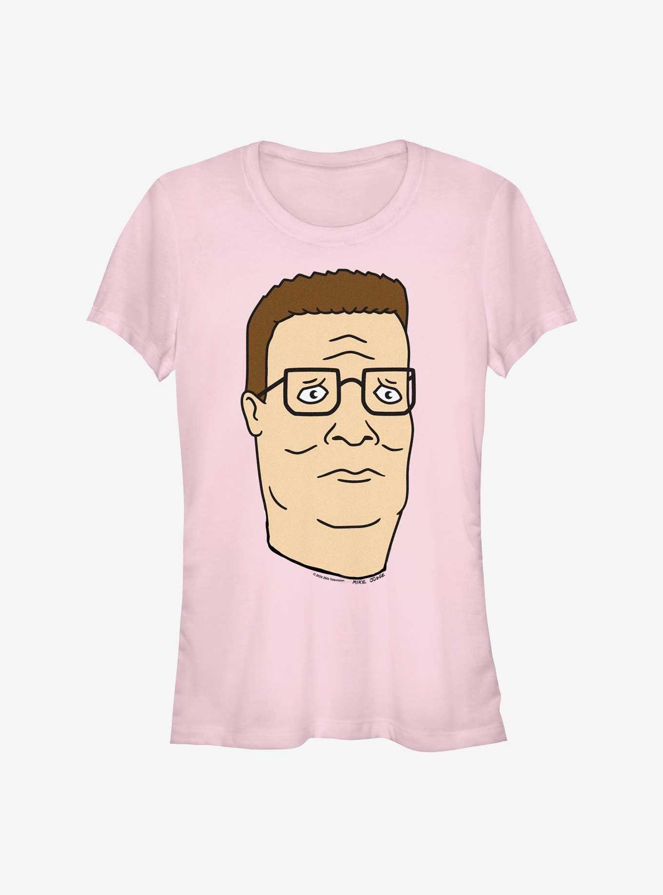 King of the Hill Hank Face Girls T-Shirt, LIGHT PINK, hi-res