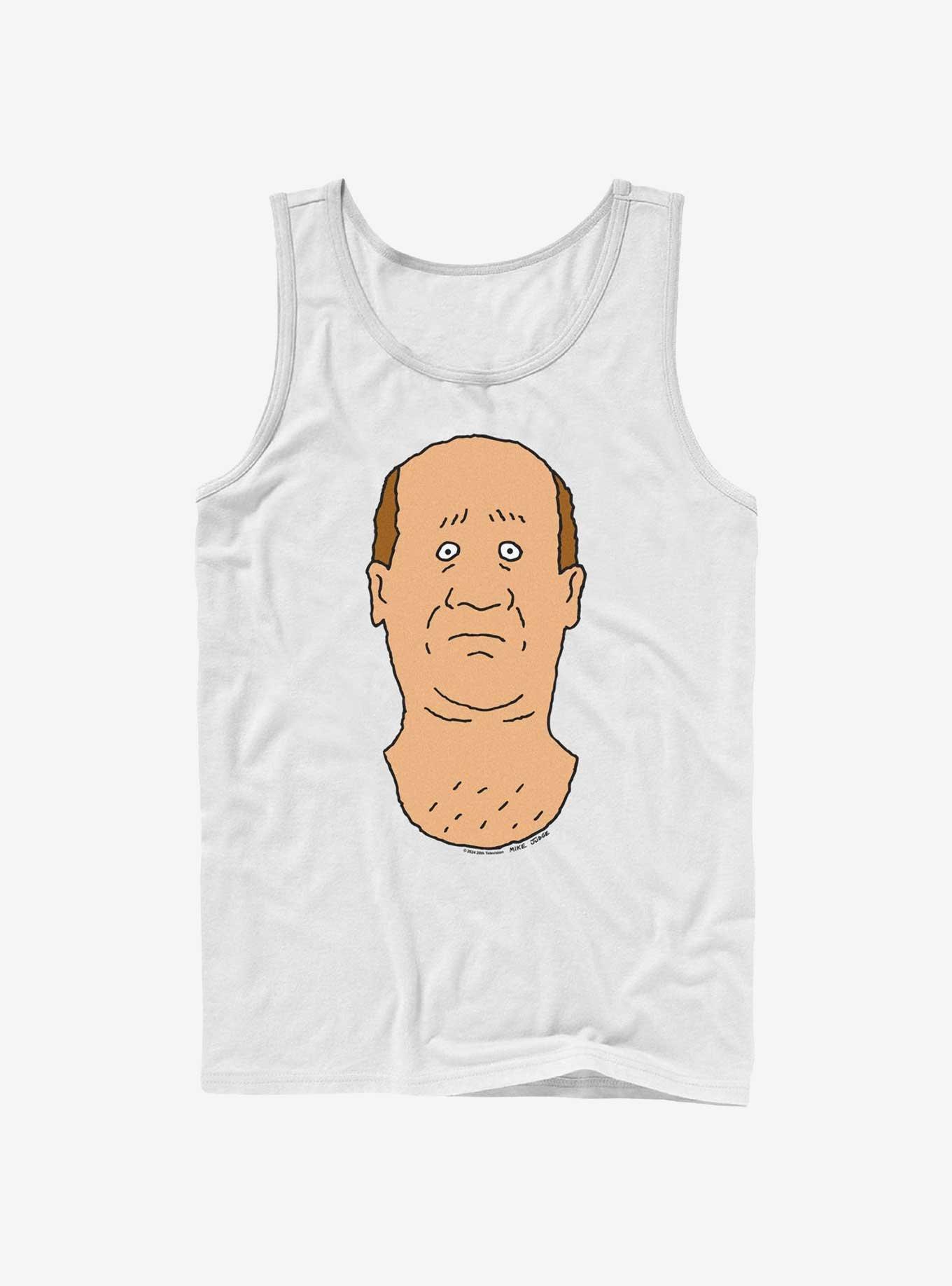 King of the Hill Bill Face Tank, WHITE, hi-res