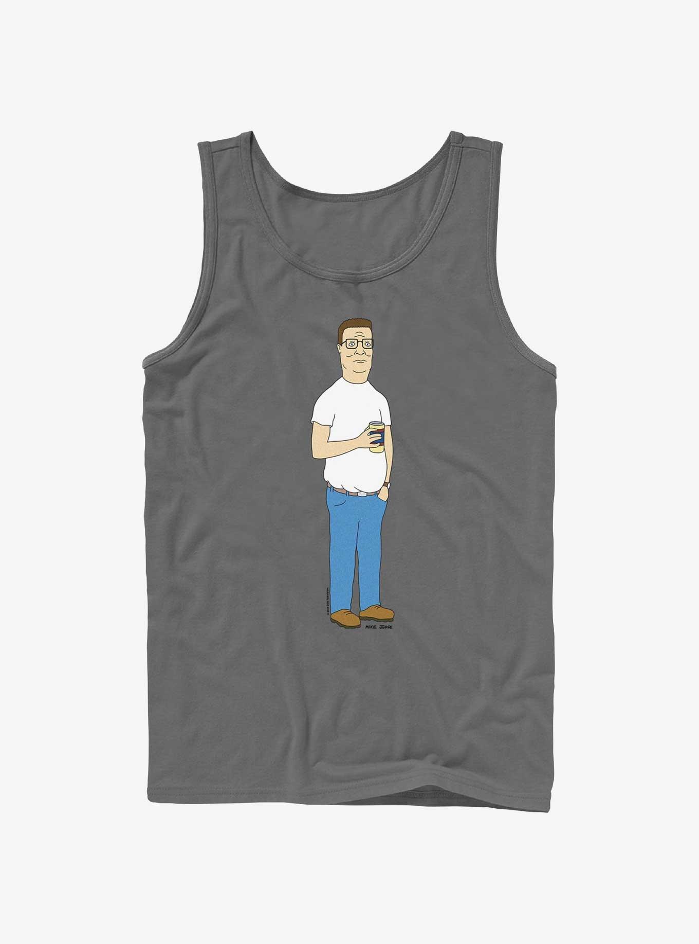 King of the Hill Hank Tank, CHARCOAL, hi-res