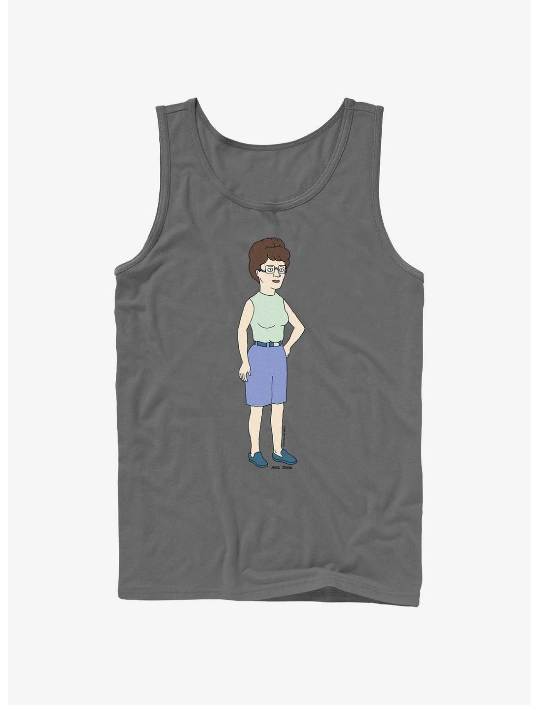 King of the Hill Peggy Tank, CHARCOAL, hi-res