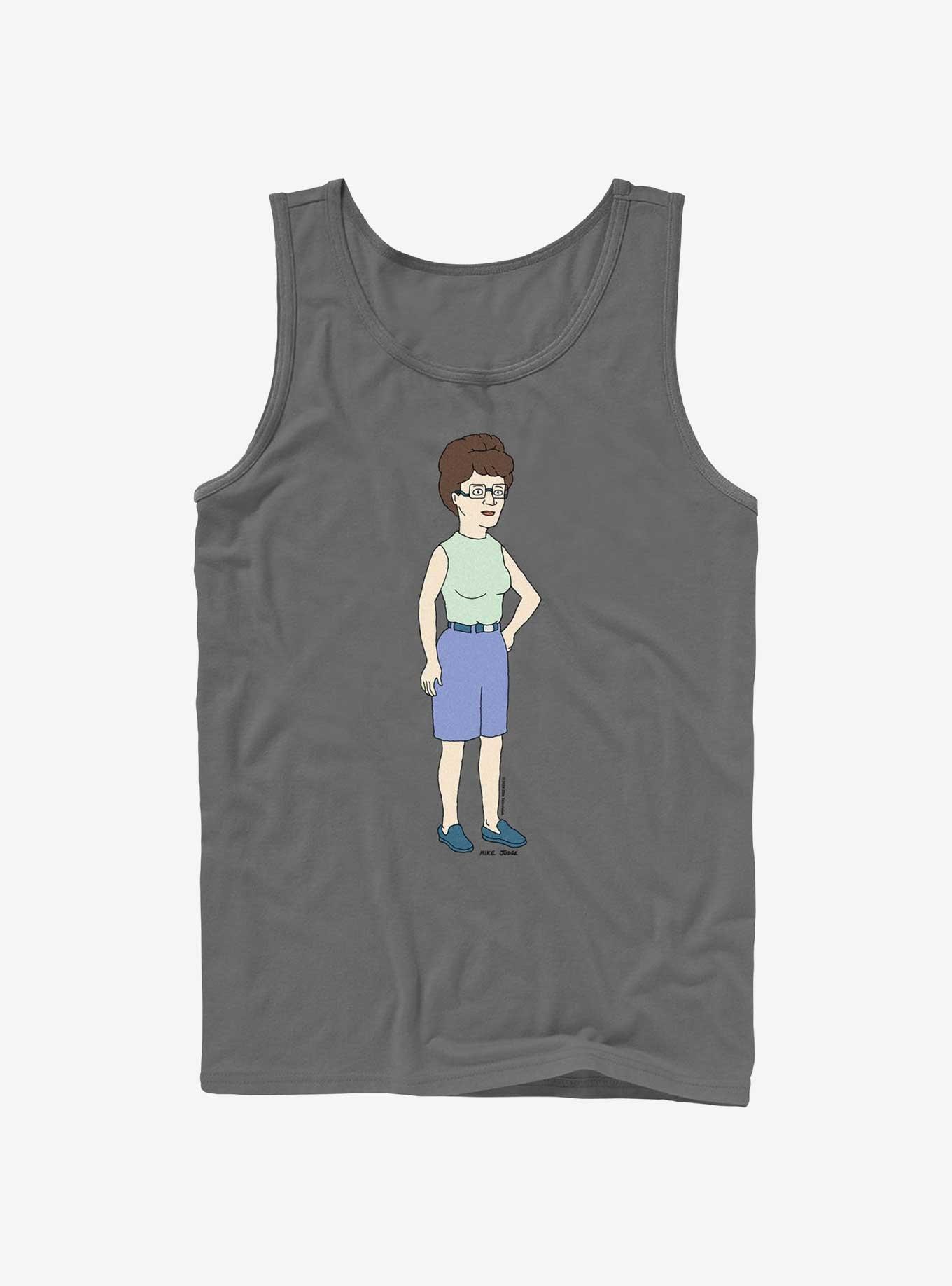 King of the Hill Peggy Tank, CHARCOAL, hi-res