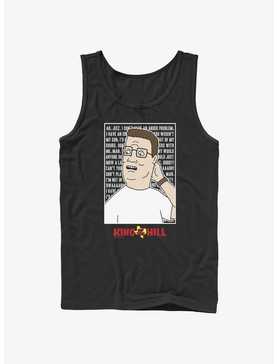King of the Hill Hank Hill Quote Box Tank, , hi-res