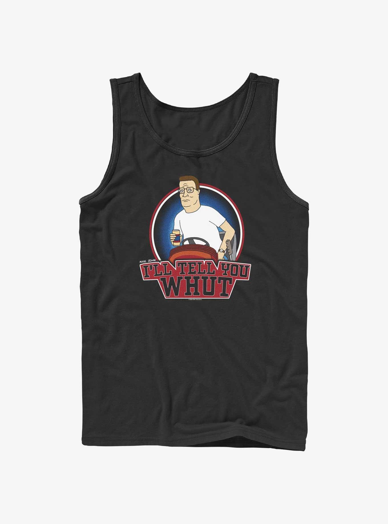 King of the Hill Hank Tell Ya Whut Tank, BLACK, hi-res