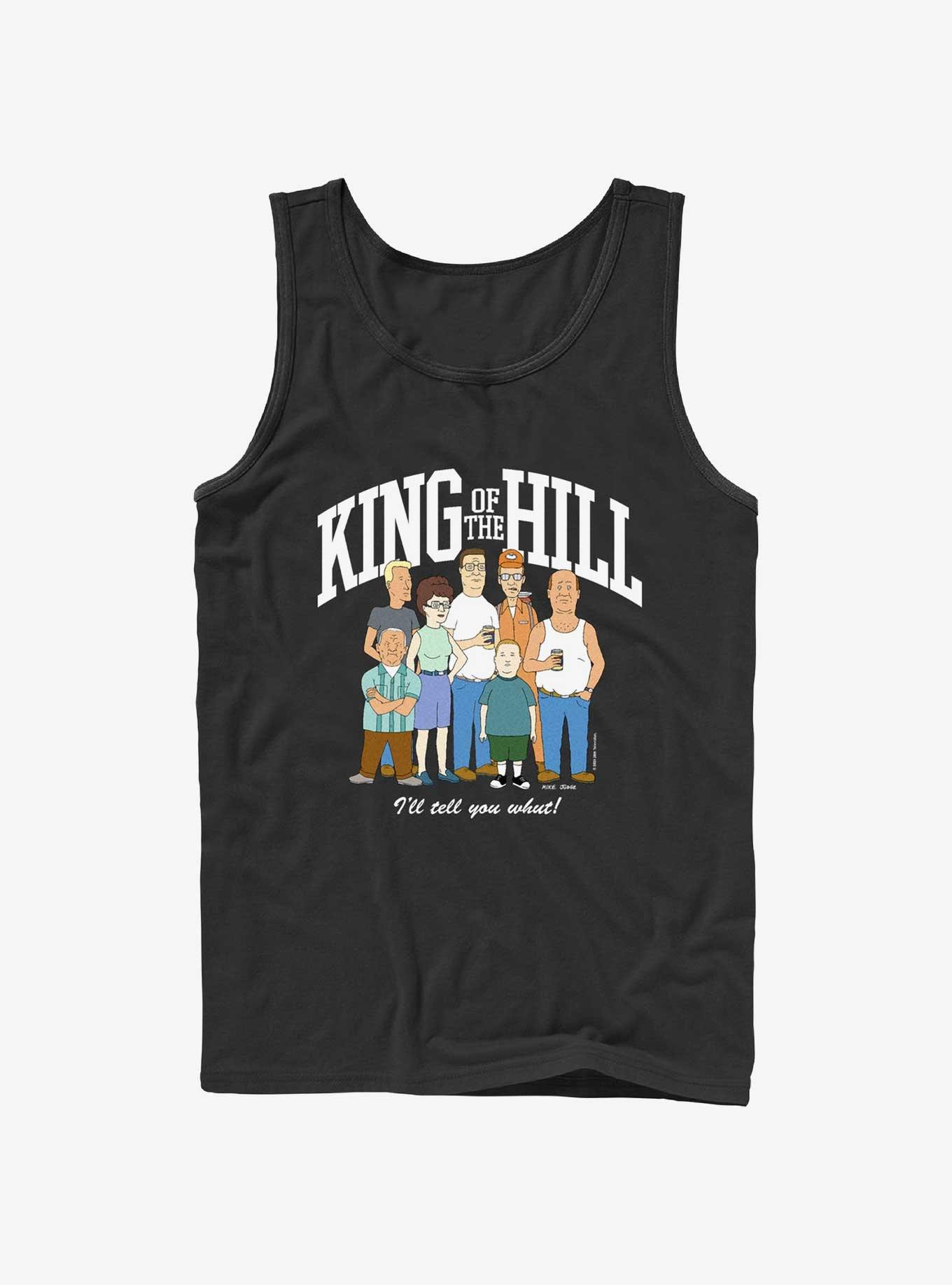 King of the Hill Group Tank, BLACK, hi-res