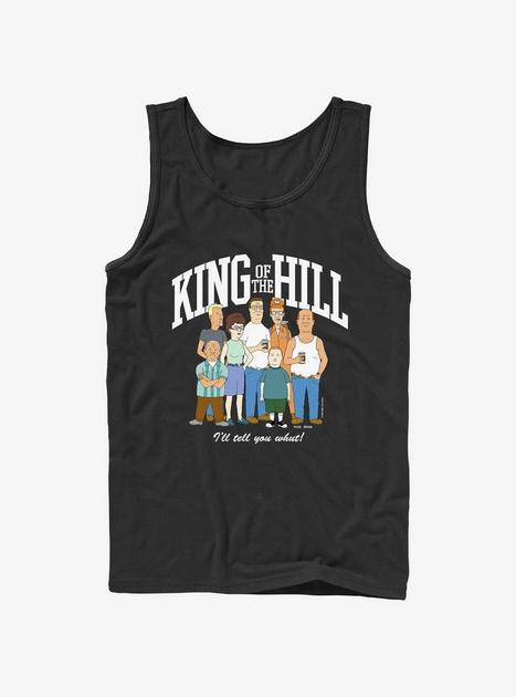 King of the Hill Group Tank - BLACK | Hot Topic