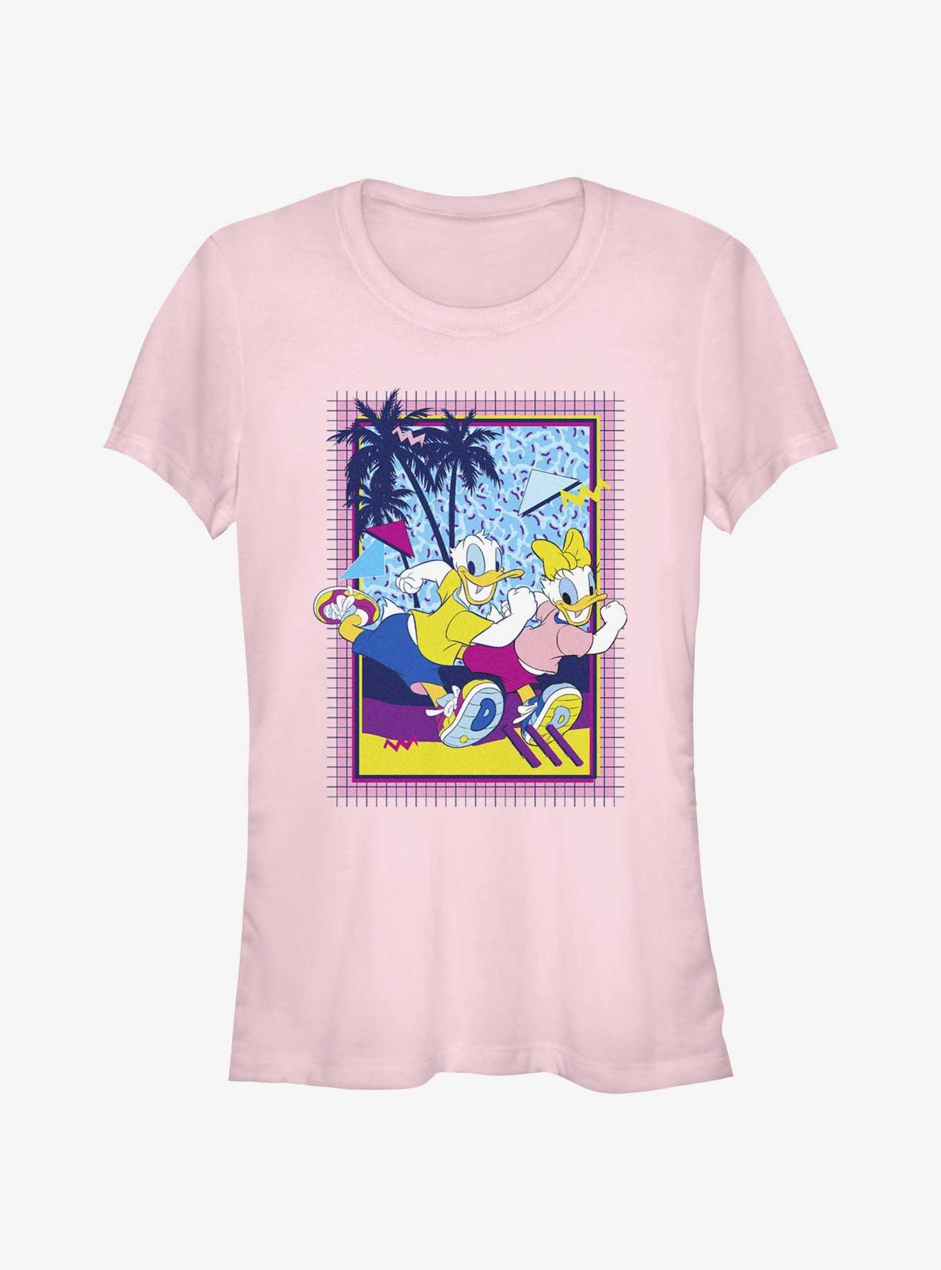 Disney Donald Duck and Daisy Duck And Run Girls T-Shirt, , hi-res