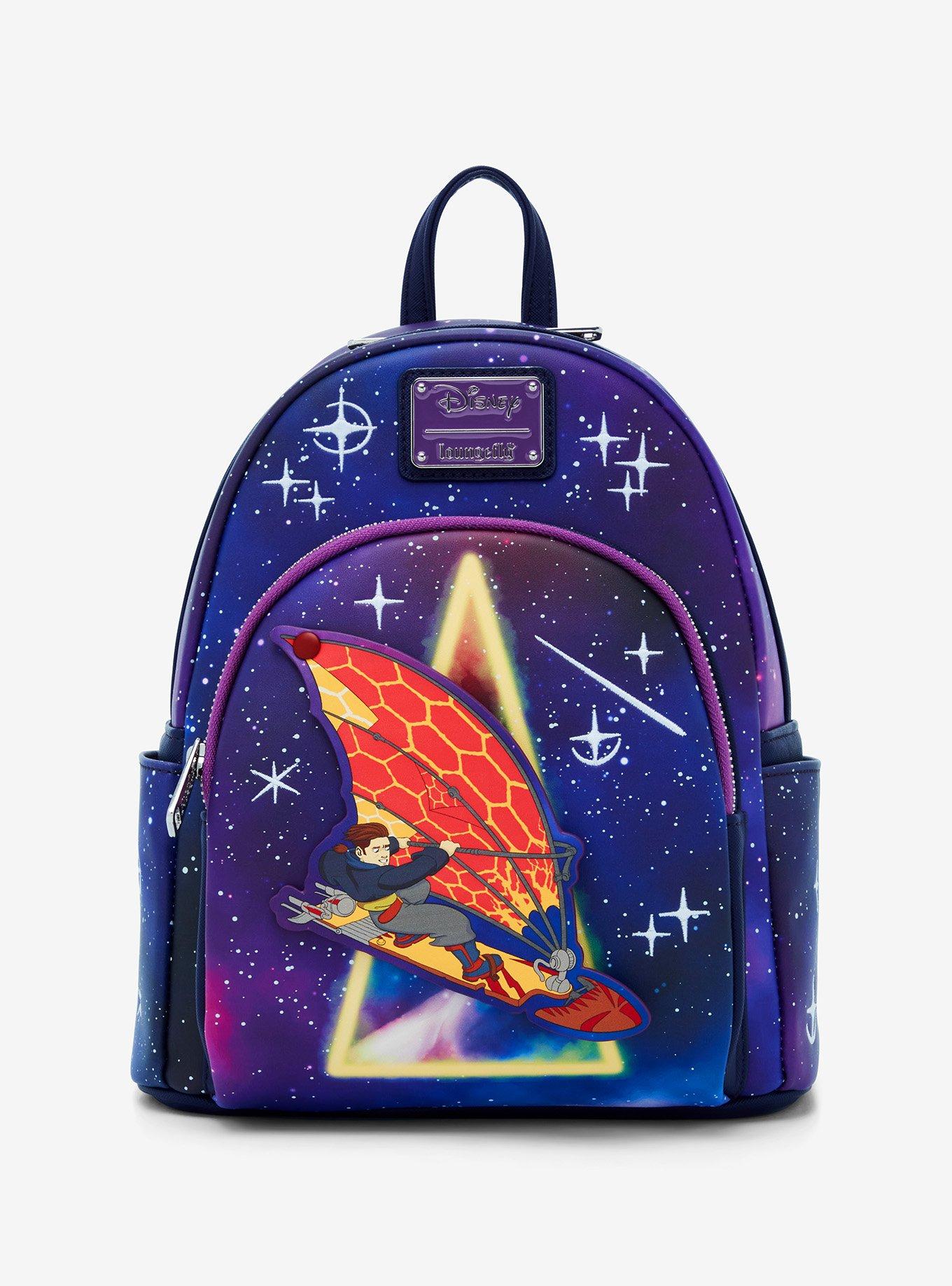 Loungefly Disney Treasure Planet Solar Surfer Glow-in-the-Dark Mini Backpack - BoxLunch Exclusive, , hi-res