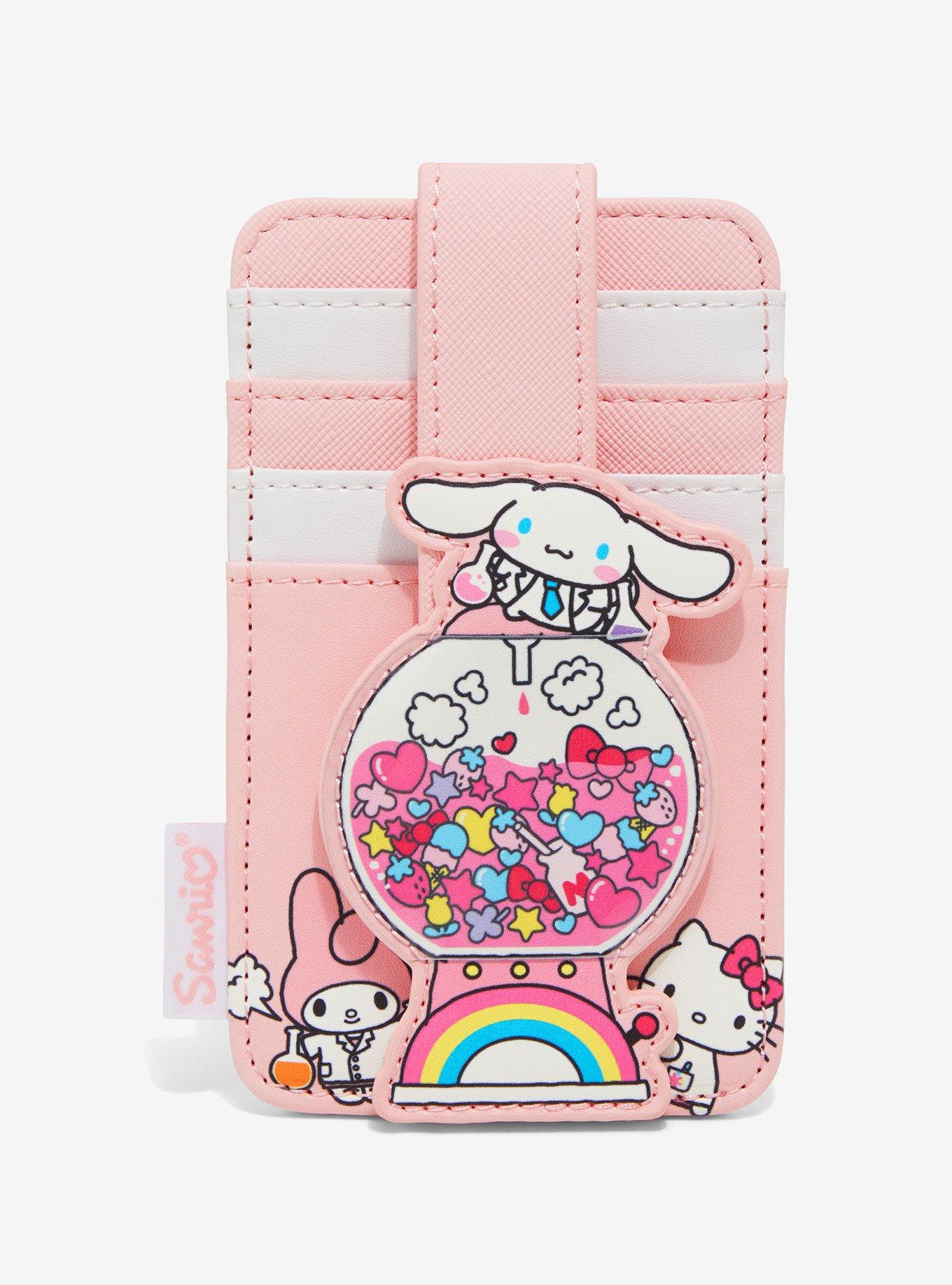 Loungefly Sanrio Hello Kitty and Friends Gumball Machine Cardholder — BoxLunch Exclusive, , hi-res