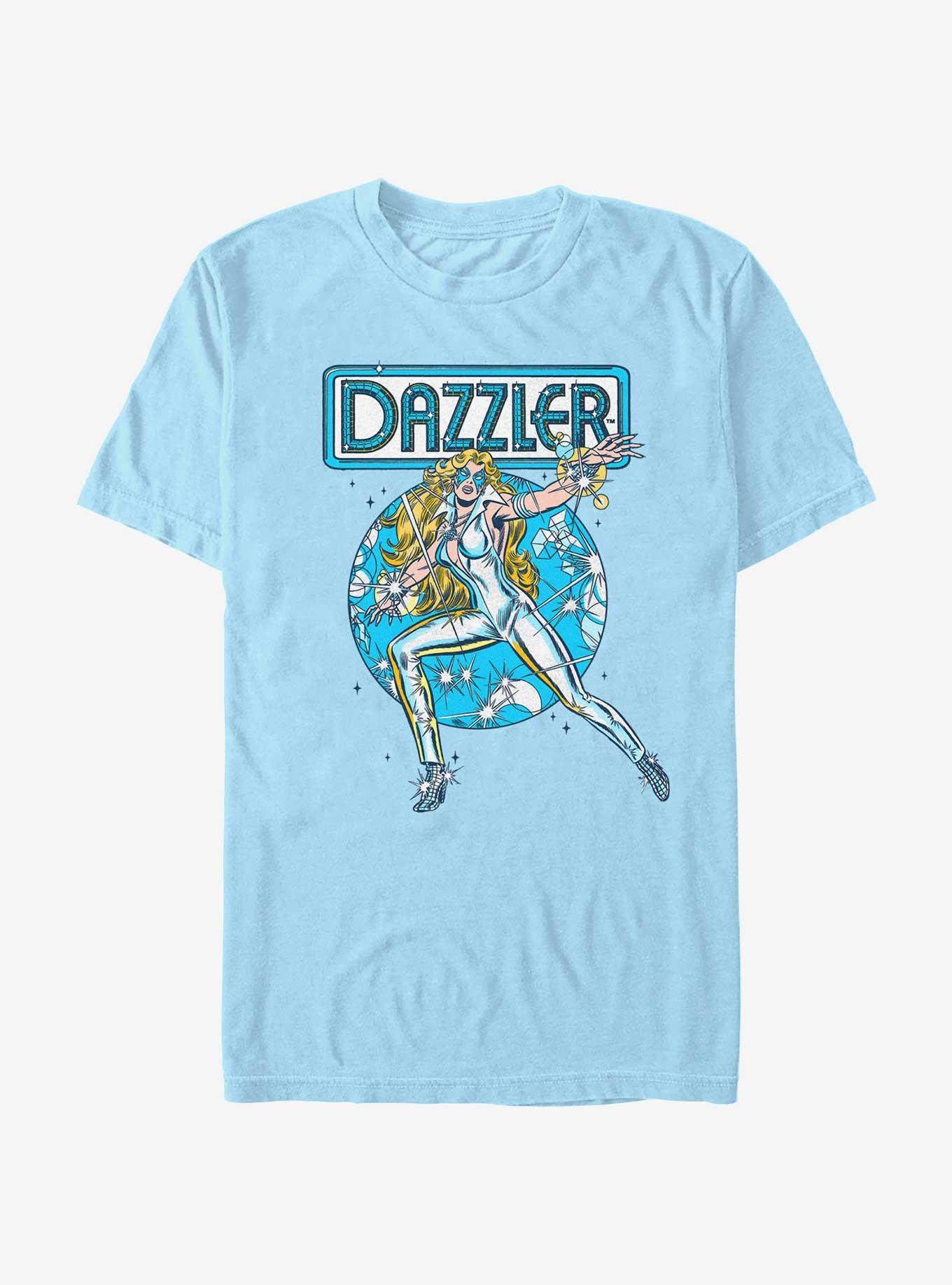Marvel Dazzler Sparkles T-Shirt, LT BLUE, hi-res