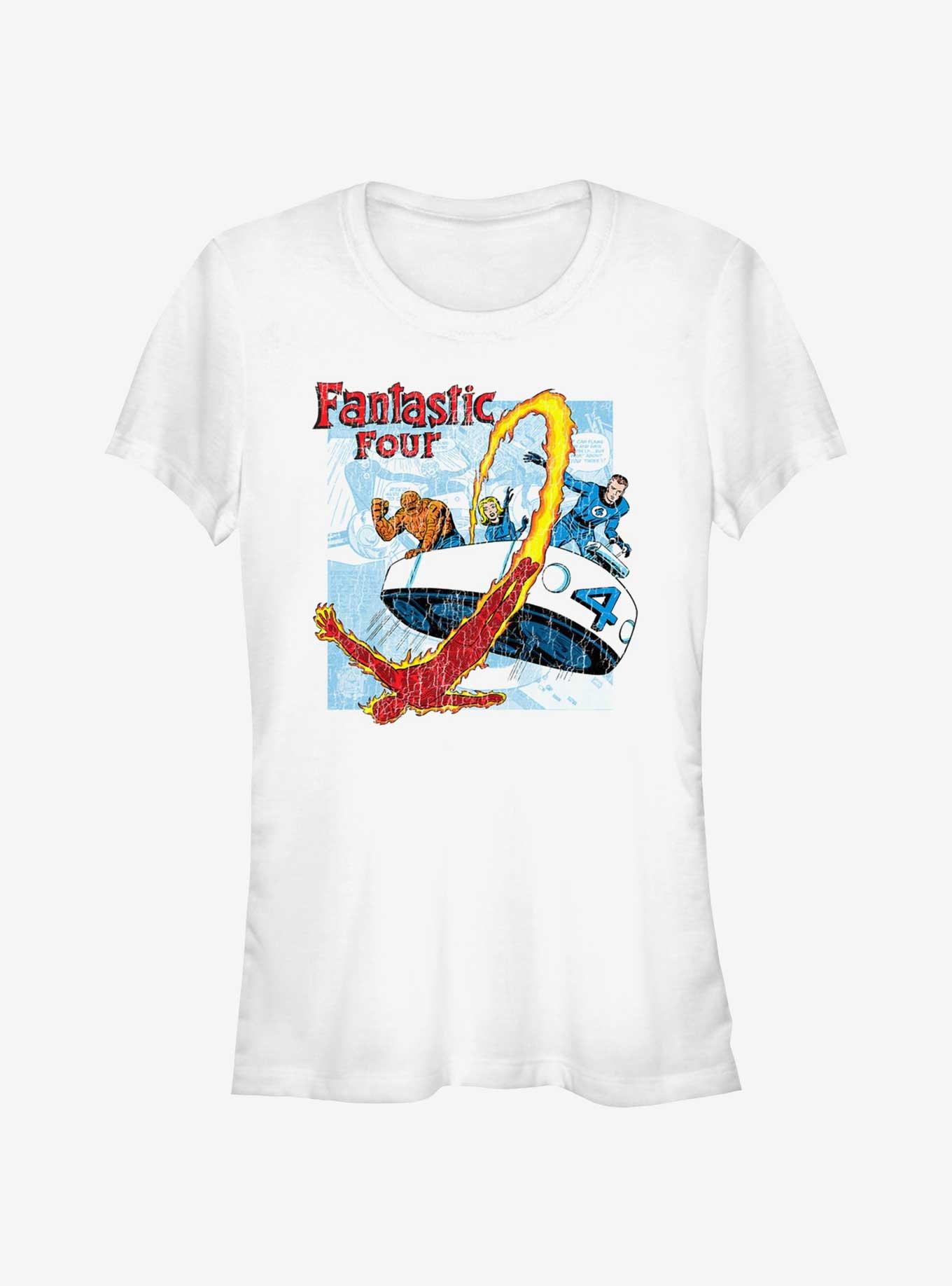 Marvel Fantastic Four Comic Four Girls T-Shirt, , hi-res