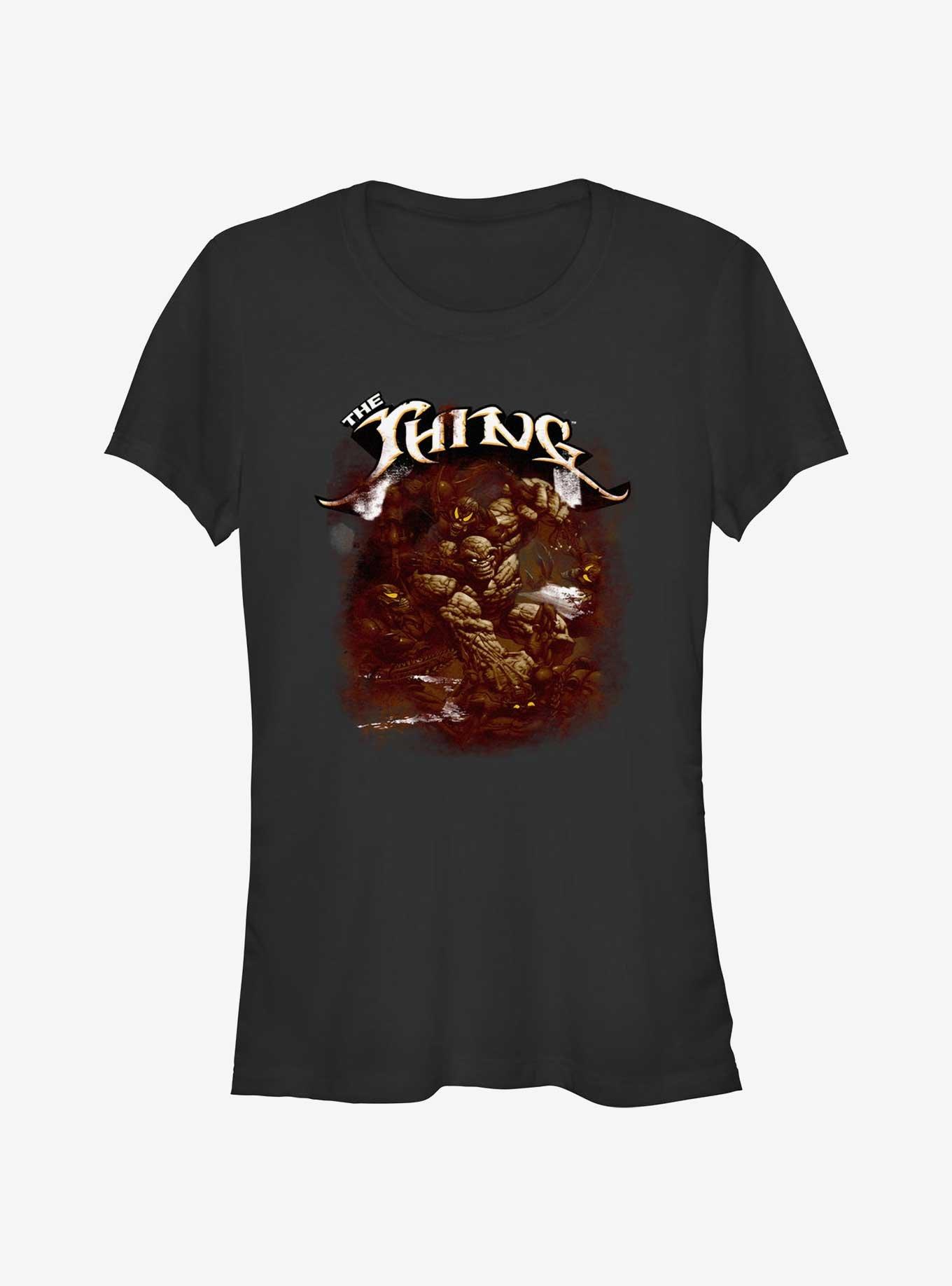 Marvel Fantastic Four The Thing Darkness Girls T-Shirt