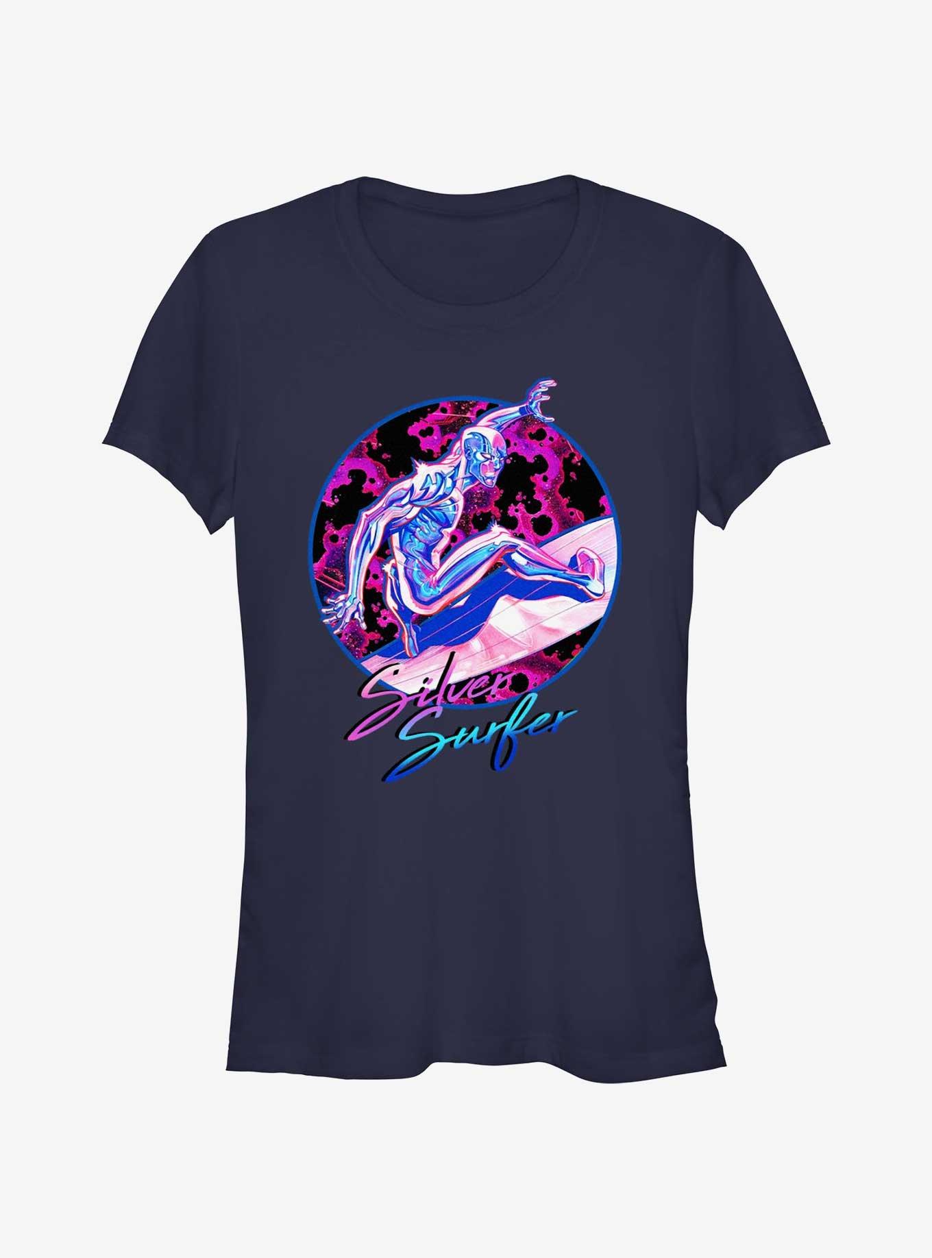 Marvel Fantastic Four Silver Surfer 90s Vibe Girls T-Shirt, , hi-res