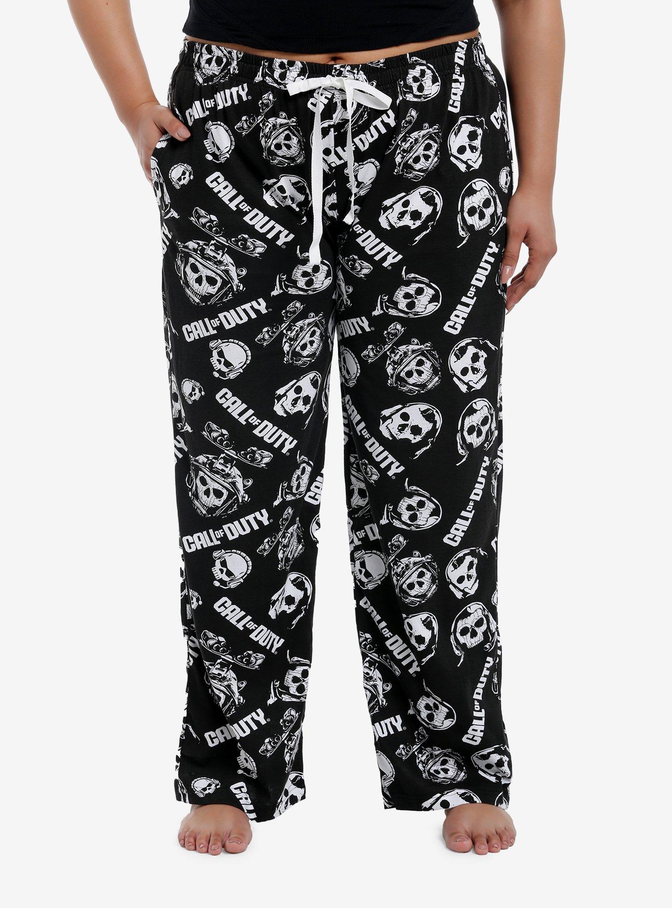 Call Of Duty Ghost Pajama Pants Plus Size, , hi-res