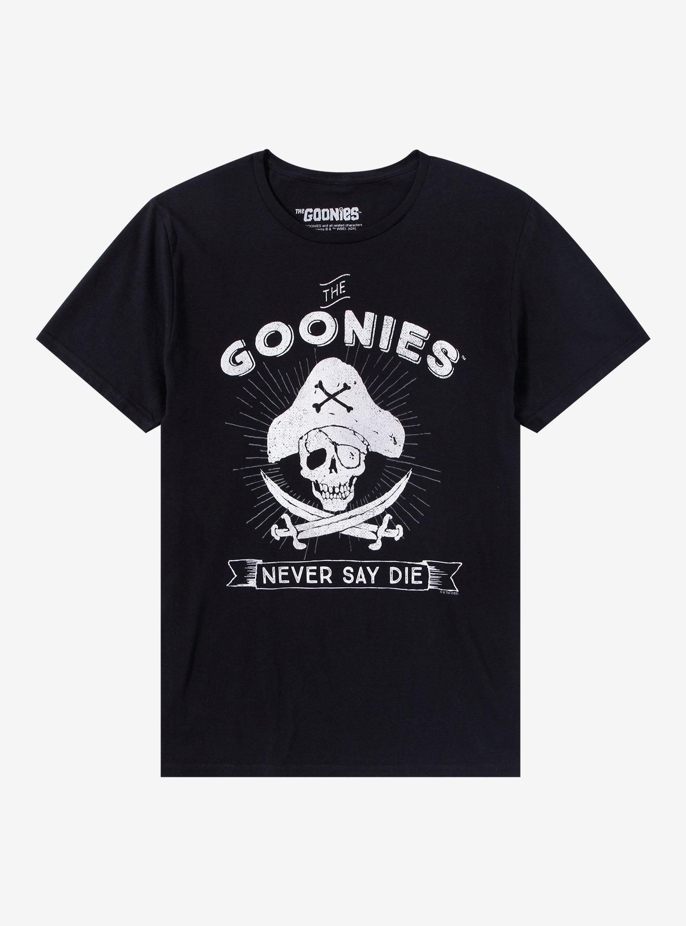 The Goonies Skull T-Shirt, BLACK, hi-res