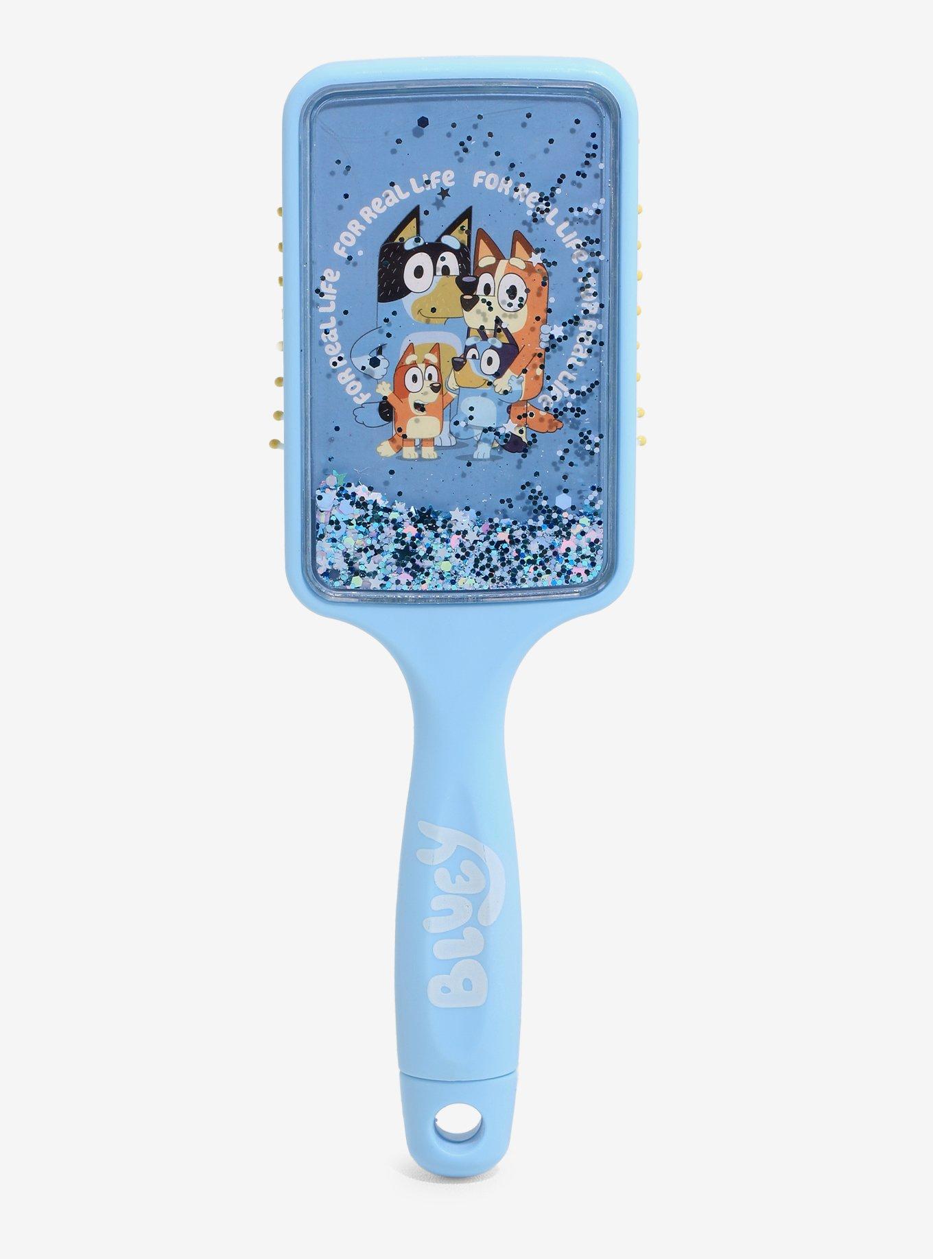 Bluey Family Photo Shaker Detangler Hair Brush, , hi-res