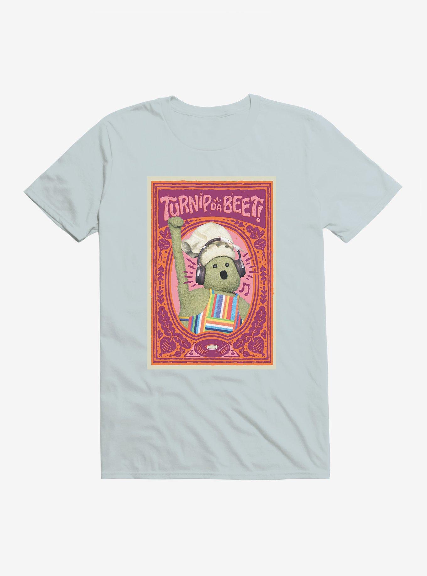 The Tiny Chef Show Turnip Da Beet T-Shirt, LIGHT BLUE, hi-res