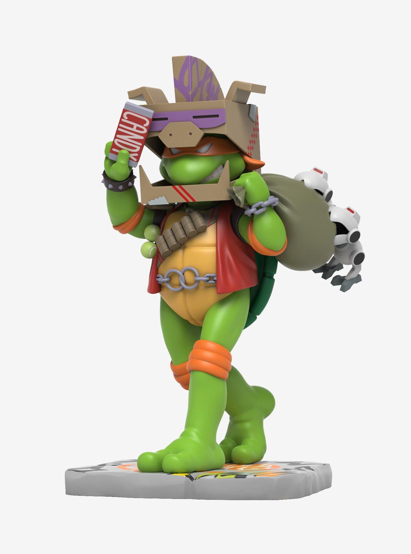 Mighty Jaxx Teenage Mutant Ninja Turtles Cowa-BOO-Nga! Remixx Michelangelo Figure, , hi-res