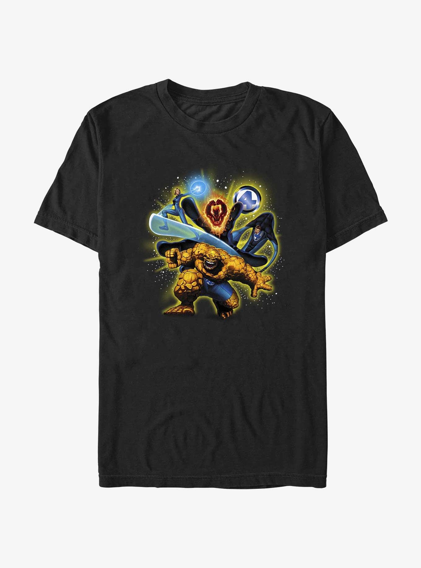 Marvel Fantastic Four Cosmic T-Shirt, BLACK, hi-res