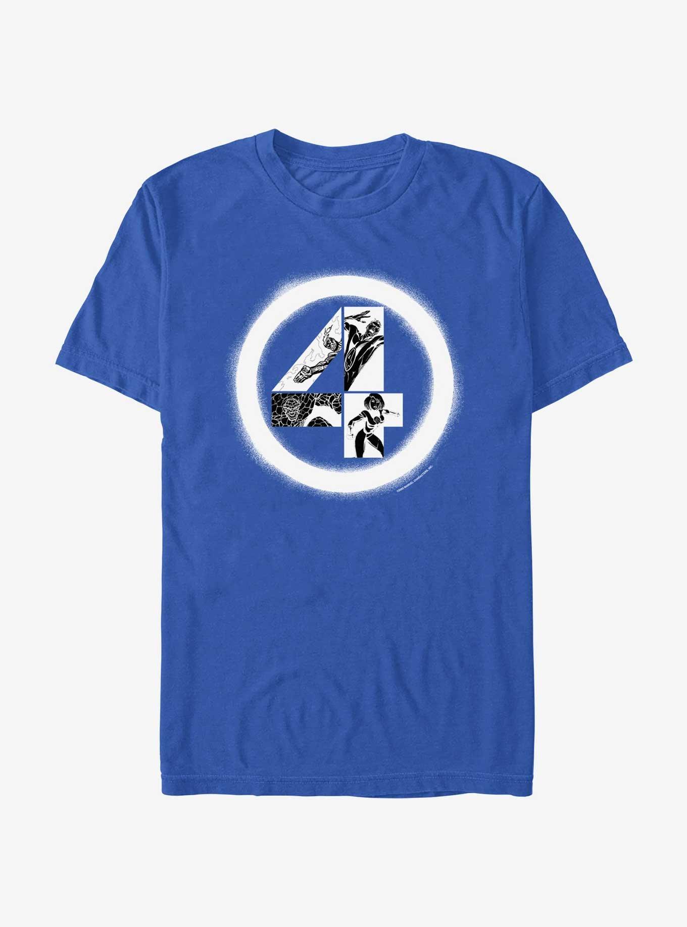 Marvel Fantastic Four Diffused Four T-Shirt