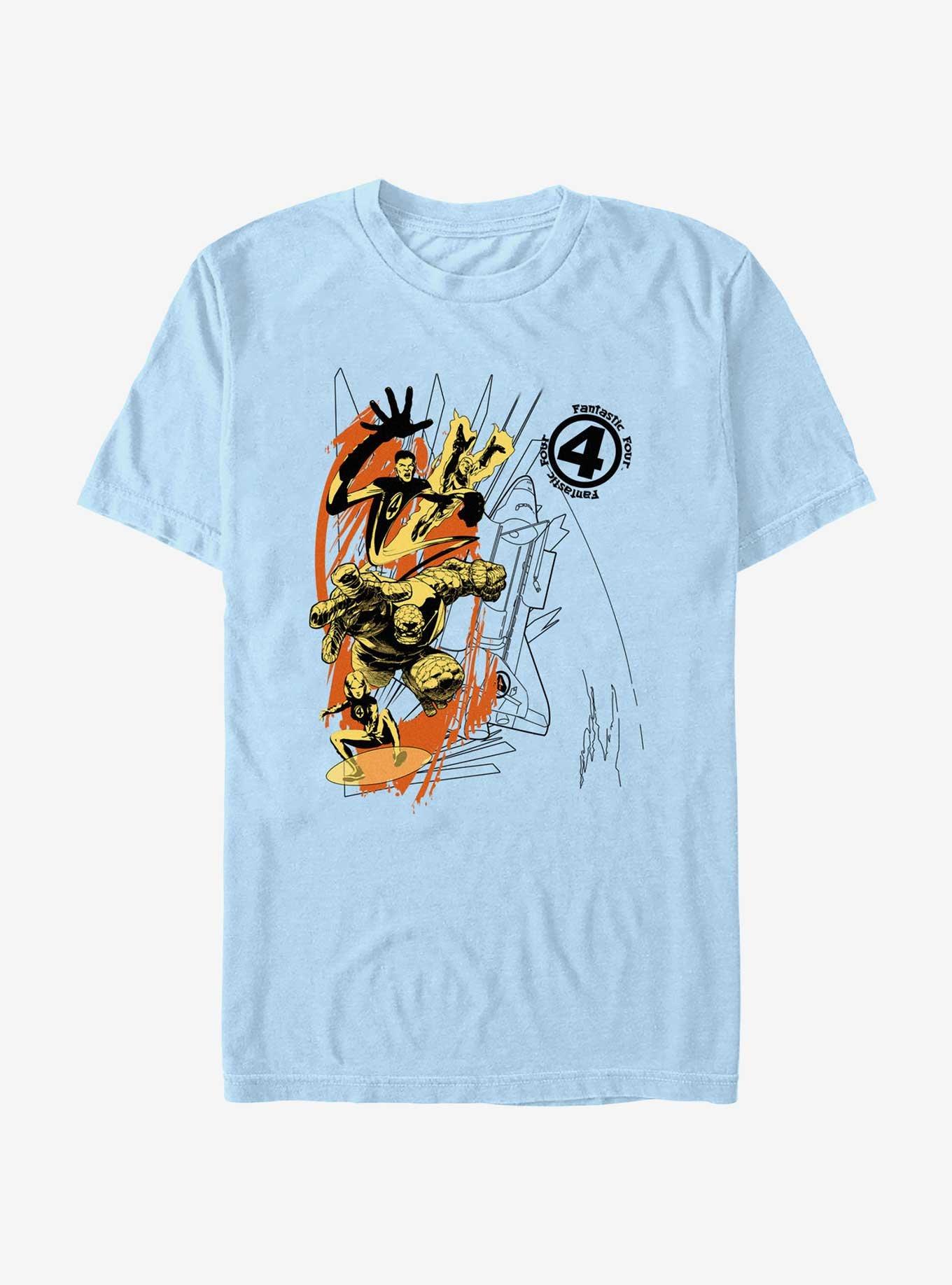 Marvel Fantastic Four Cosmic Vaccum T-Shirt, , hi-res